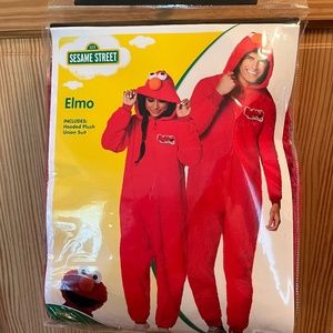 Sesame Street Elmo Costume, Size Adult Lg/XL